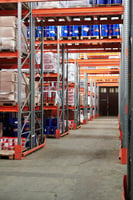 SKUs in a warehouse