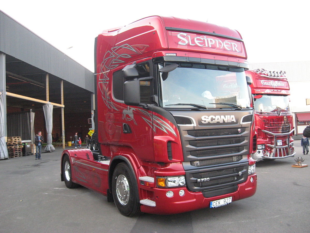 A truck configured by Tacton CPQ