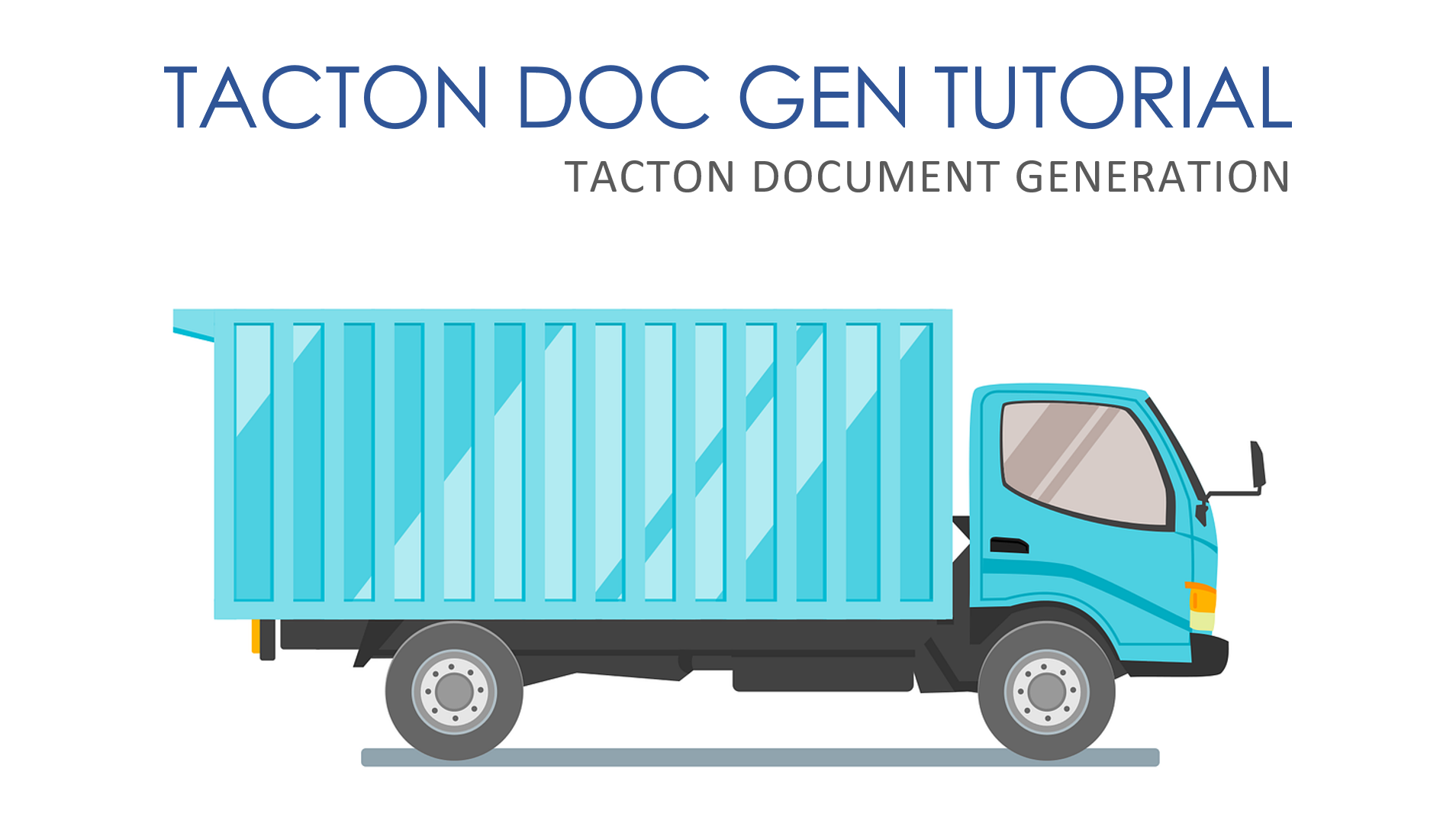 Tacton Document Generation